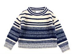 Name It ocean cavern stribet glitter striktrøje